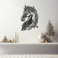 Load image into Gallery viewer, Rustic Horse Wall Art Wall, Wall Decor, Metal Wall art
