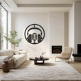 Load image into Gallery viewer, Modern Headphones Wall Art, Metal Music Decor
