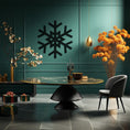 Load image into Gallery viewer, Winter Wonderland, Snowflake Metal Wall Art for Cozy Interiors
