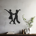 Load image into Gallery viewer, Dance Couple Wall, Wall Decor, Metal Wall art
