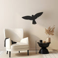 Load image into Gallery viewer, Modern Bird Silhouette Metal Wall Art, Nature Inspired Home Decor
