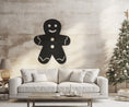 Load image into Gallery viewer, Gingerbread Inspired Design Wall, Wall Decor, Metal Wall art
