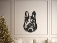 Load image into Gallery viewer, French Bulldog Wall, Wall Decor, Metal Wall art
