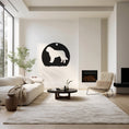 Load image into Gallery viewer, Silhouette Dog Metal Wall Art for Cabin Decor, Rustic Spaces - Outdoor Adventure Theme
