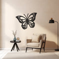 Load image into Gallery viewer, Modern Butterfly Metal Wall Art, Nature-Inspired Home Decor
