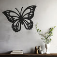 Load image into Gallery viewer, Modern Butterfly Metal Wall Art, Nature-Inspired Home Decor
