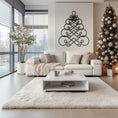 Load image into Gallery viewer, Geometric Christmas Tree Metal Wall Art for Living Rooms, Entryways
