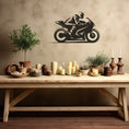 Load image into Gallery viewer, Marvelous Motorbike Design, Metal Wall Art
