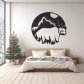 Load image into Gallery viewer, Rustic Bear Pattern Wall Art, Durable Metal Decor
