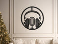 Load image into Gallery viewer, Modern Headphones Wall, Wall Decor, Metal Wall art
