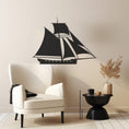 Load image into Gallery viewer, Sailboat Adventure Metal Wall Art, Sea Themed Sport Hobbies Decor
