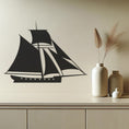 Load image into Gallery viewer, Sailboat Adventure Metal Wall Art, Sea Themed Sport Hobbies Decor
