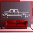 Load image into Gallery viewer, 1976 F-350 Metal Silhouette
