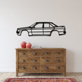 Load image into Gallery viewer, Mercedes 190E Metal Silhouette
