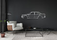 Load image into Gallery viewer, Mercedes 190E Metal Silhouette
