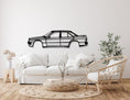 Load image into Gallery viewer, Mercedes 190E Metal Silhouette
