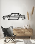 Load image into Gallery viewer, Mercedes 190E Metal Silhouette
