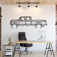 Load image into Gallery viewer, 1976 F 350 Metal Silhouette, Wall Decor, Metal Wall art
