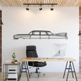 Load image into Gallery viewer, 1959 De Ville Sedan Metal Silhouette, Wall Decor, Metal Wall art
