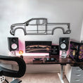 Load image into Gallery viewer, 2020 Silverado 2500HD 4th Gen Metal Silhouette
