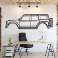 Load image into Gallery viewer, 2022 Bronco Raptor Metal Silhouette, Wall Decor, Metal Wall art
