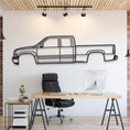 Load image into Gallery viewer, 1999 Silverado 1500 1st Gen Metal Silhouette, Metal Wall art
