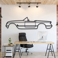 Load image into Gallery viewer, 1953 Corvette Metal Silhouette, Wall Decor, Metal Wall art
