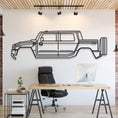 Load image into Gallery viewer, 2010 H2 SUT Metal Silhouette, Wall Decor, Metal Wall art
