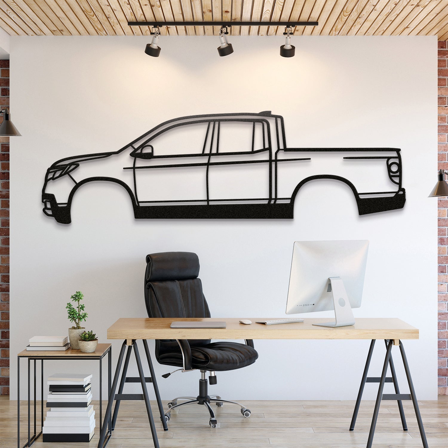 2017 Ridgeline 2nd Gen Metal Silhouette, Wall Decor, Metal Wall art