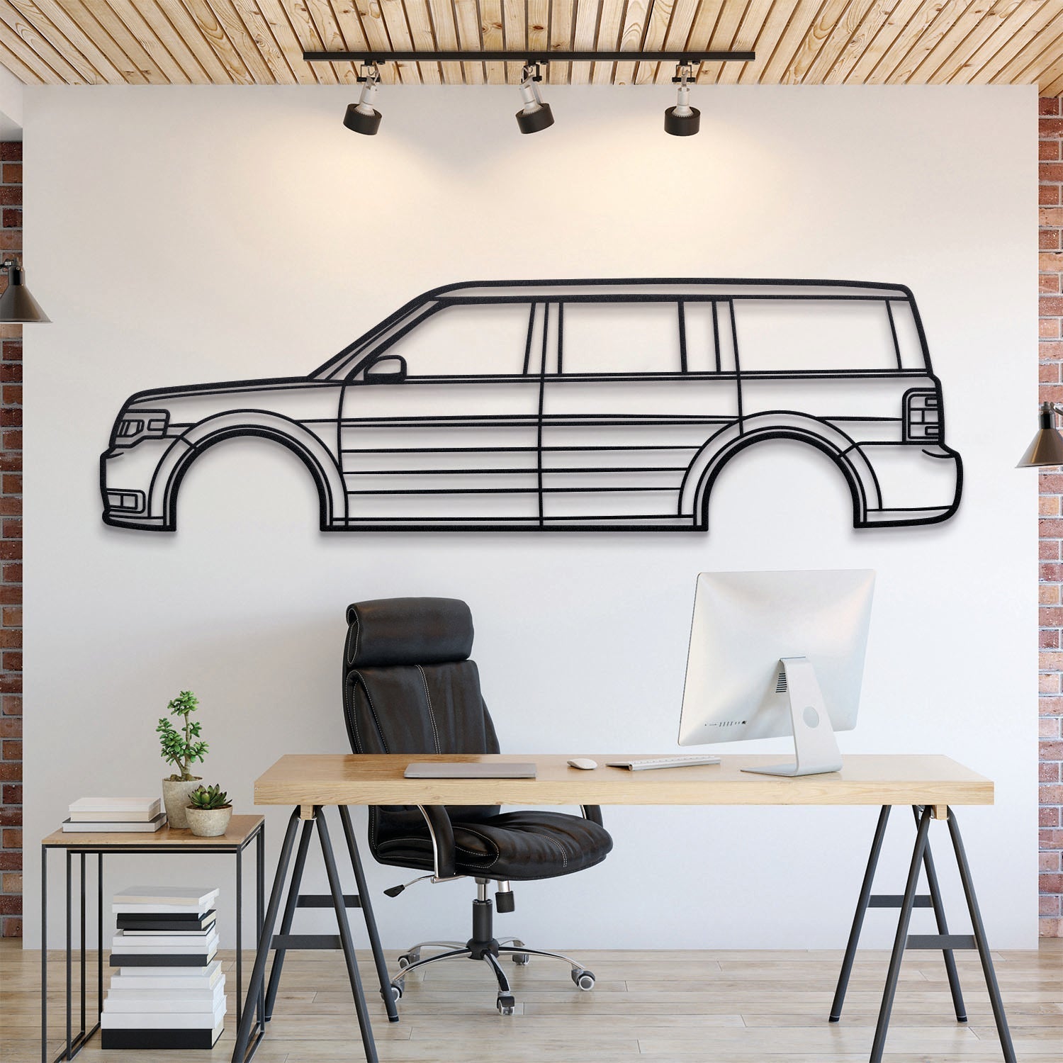 2019 Flex Metal Silhouette, Wall Decor, Metal Wall art