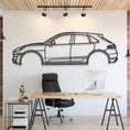 Load image into Gallery viewer, Macan 1st Gen 2015 Metal Silhouette, Wall Decor, Metal Wall art
