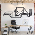 Load image into Gallery viewer, 1976 CJ5 Renegade Metal Silhouette, Wall Decor, Metal Wall art
