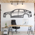 Load image into Gallery viewer, 2020 e tron Sportback 1st Gen Metal Silhouette, Metal Wall art
