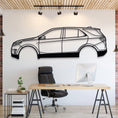 Load image into Gallery viewer, 2018 Equinox 3rd Gen Metal Silhouette, Wall Decor, Metal Wall art
