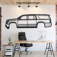 Load image into Gallery viewer, 2015 Suburban 11th Gen Metal Silhouette, Wall Decor, Metal Wall art
