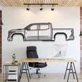 Load image into Gallery viewer, 2022 Tundra Hybrid 3rd Gen Metal Silhouette, Metal Wall art
