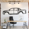 Load image into Gallery viewer, 2020 Hilux Metal Silhouette, Wall Decor, Metal Wall art
