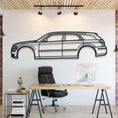 Load image into Gallery viewer, 2008 Magnum SRT8 Wagon Metal Silhouette, Wall Decor, Metal Wall art
