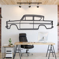 Load image into Gallery viewer, 1959 Anglia 105E Metal Silhouette, Wall Decor, Metal Wall art
