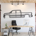 Load image into Gallery viewer, 2001 Silverado 2500HD Metal Silhouette, Wall Decor, Metal Wall art
