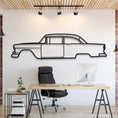 Load image into Gallery viewer, 1955 150 Utility Sedan Metal Silhouette, Wall Decor, Metal Wall art
