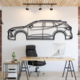 Load image into Gallery viewer, 2019 Blazer 3rd Gen Metal Silhouette, Wall Decor, Metal Wall art
