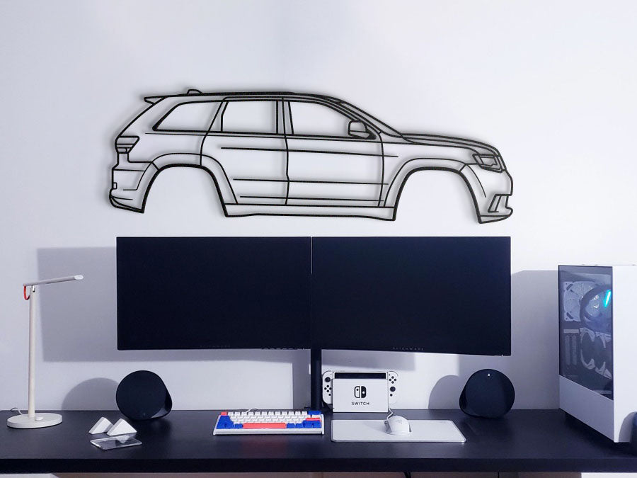 2014 Grand Cherokee SRT WK2 (4th Gen) Metal Silhouette