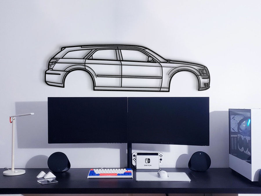 2008 Magnum SRT8 Wagon Metal Silhouette