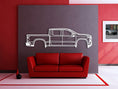 Load image into Gallery viewer, 2019 Silverado 1500 4th Gen Metal Silhouette
