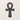 Front view of the ankh wall art