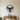 Bald eagle with spread wings inside a circle