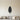Black Banana Leaf with Split Edges Metal Wall Art on a light wall