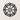 Front view of the baseball bat wheel mandala design on a plain wall
