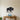 Black steel bison silhouette wall art